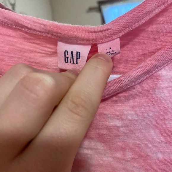 Pink tie dye Gap dress - Picture 4 of 4